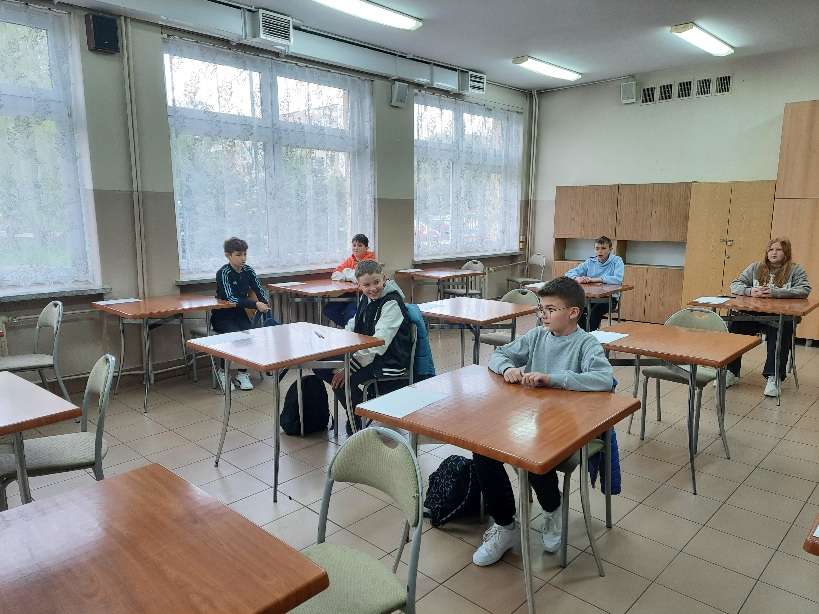 uczniowie podczas Turnieju BRD