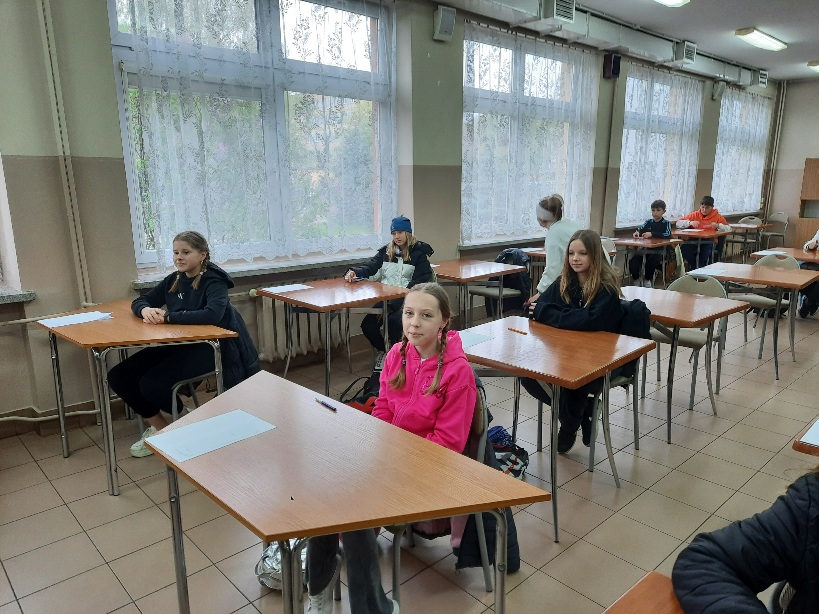 uczniowie podczas Turnieju BRD