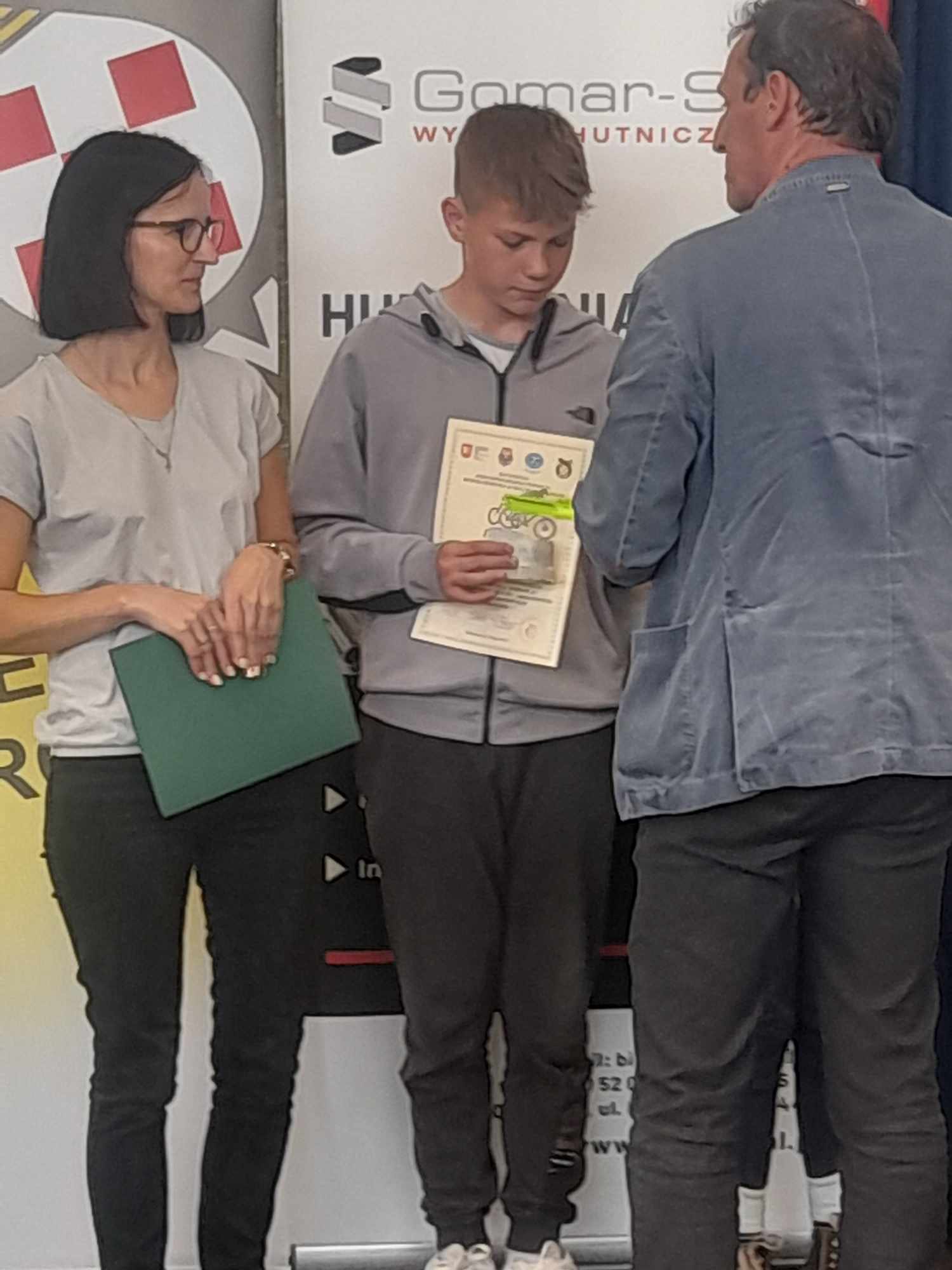 uczniowie podczas podsumowania turnieju BRD etap wojewódzki