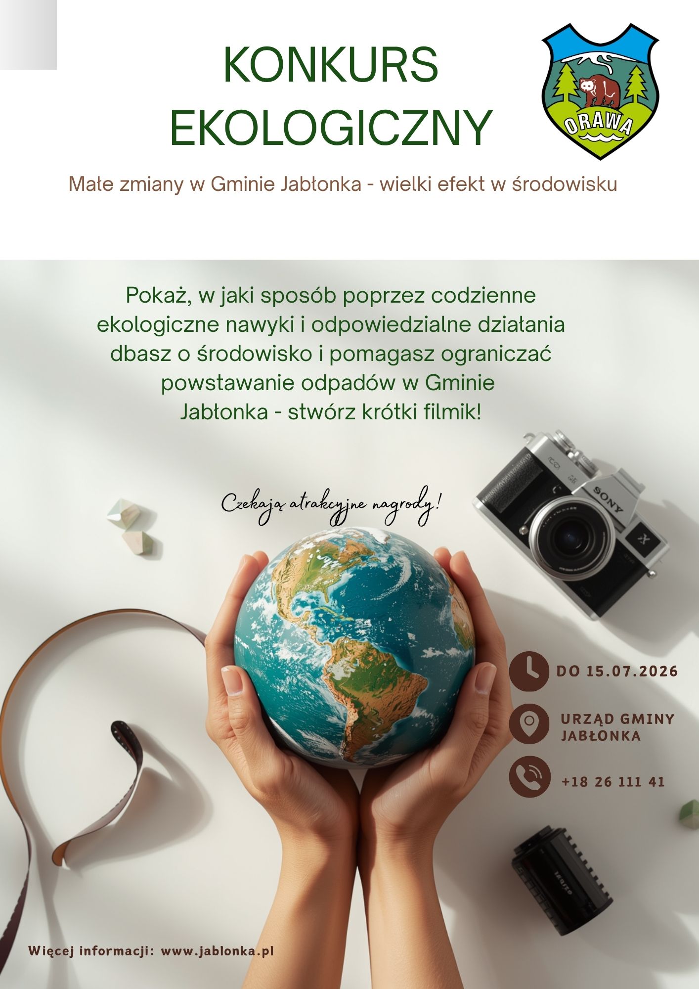 plakat na konkurs ekologiczny